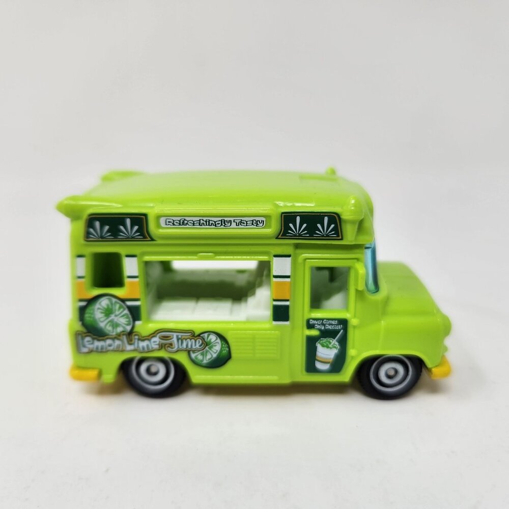 Matchbox Lemon Lime Time Green Ice Cream Van Diecast Toy Truck